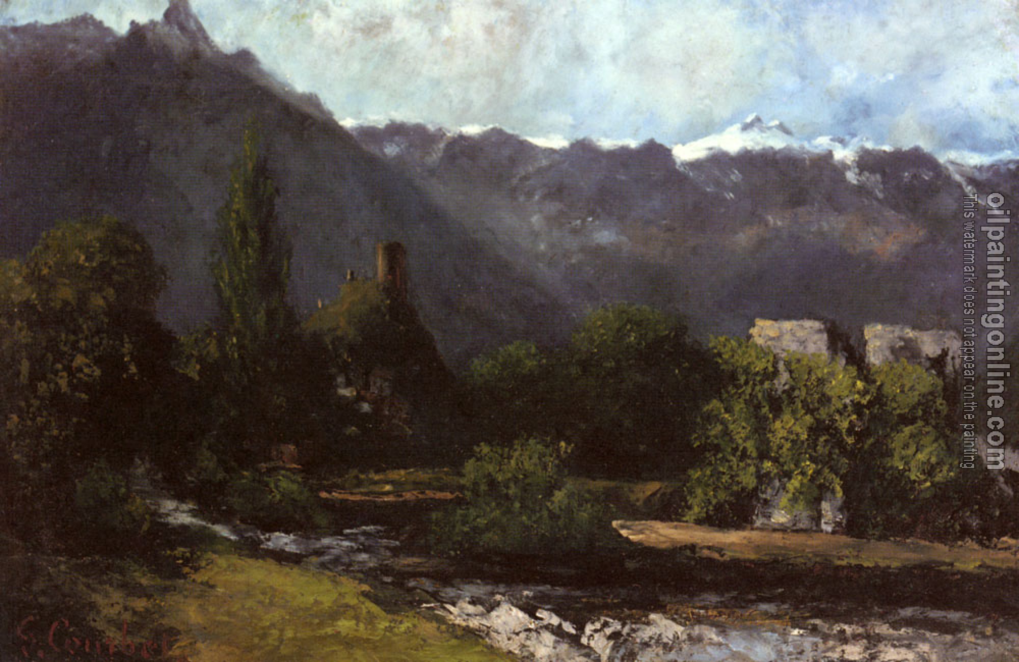 Courbet, Gustave - Le Glacier